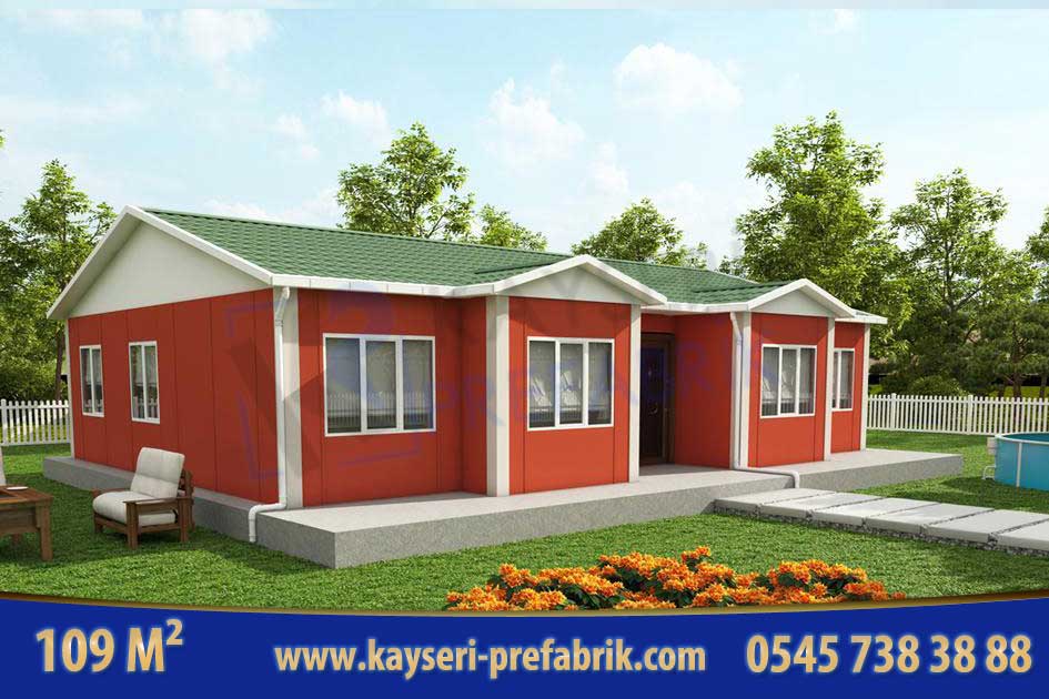Anahtar Teslim Prefabrik Ev 110 m²