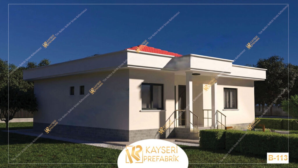Anahtar Teslim Betonarme Ev 113 m²