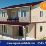 Anahtar Teslim Dubleks Prefabrik Ev 131 m²