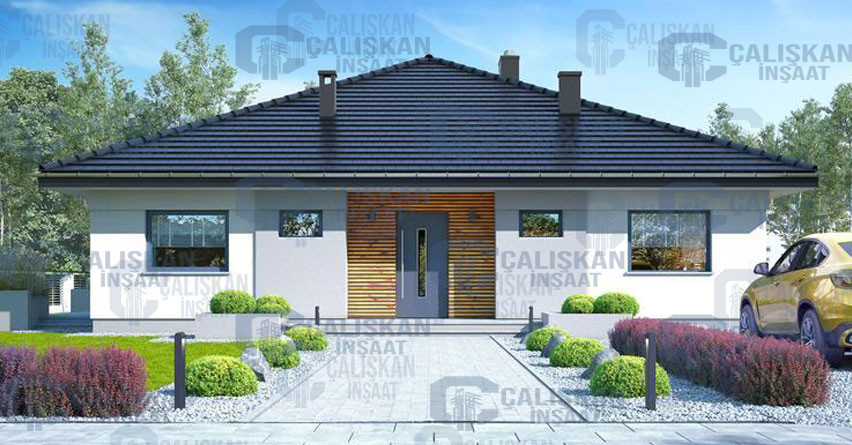 Anahtar Teslim Çelik Ev 136 m²