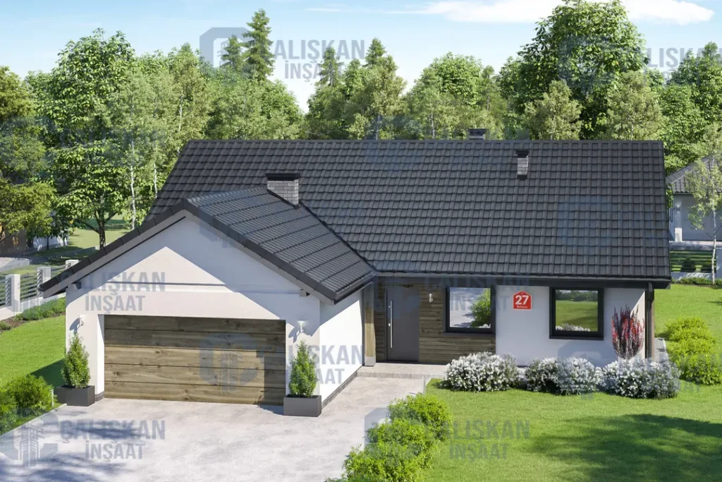 Anahtar Teslim Çelik Ev 139 m²