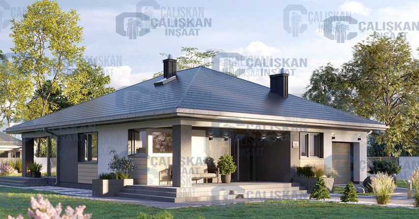 Anahtar Teslim Çelik Ev 143 m²