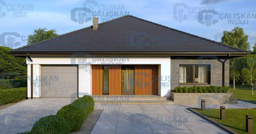 Anahtar Teslim Çelik Ev 144 m²