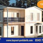Anahtar Teslim Dubleks Prefabrik Ev 155 m²