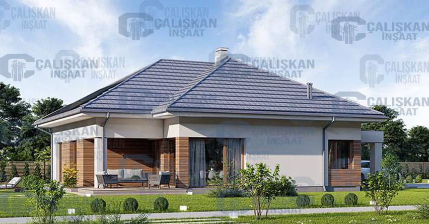 Anahtar Teslim Çelik Ev 157 m²