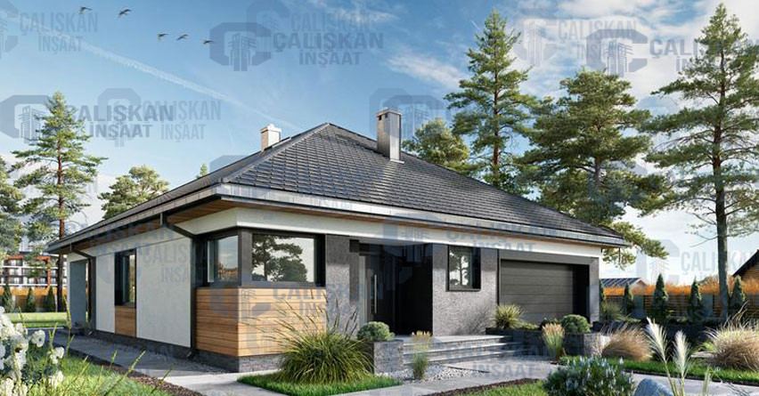 Anahtar Teslim Çelik Ev 160 m²