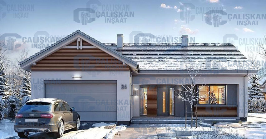 Anahtar Teslim Çelik Ev 163 m²