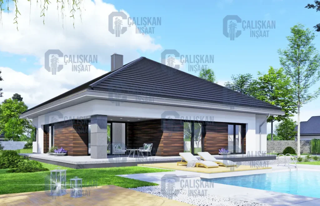 Anahtar Teslim Çelik Ev 166 m²