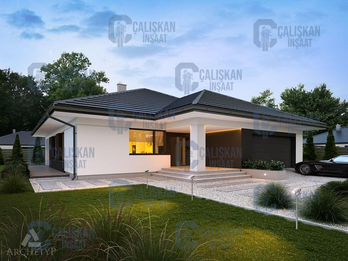 Anahtar Teslim Çelik Ev 182 m²