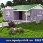 Anahtar Teslim Prefabrik Ev 68 m²