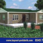 Anahtar Teslim Prefabrik Ev 75 m²