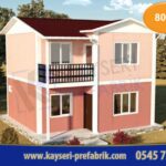Anahtar Teslim Dubleks Prefabrik Ev 80 m²