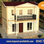 Anahtar Teslim Dubleks Prefabrik Ev 86 m²