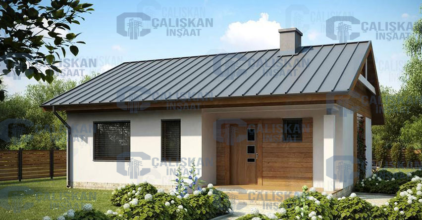 Anahtar Teslim Çelik Ev 90 m²