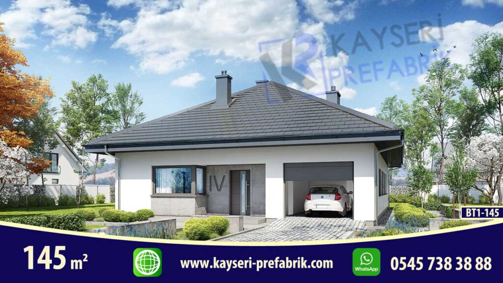 Anahtar Teslim Butik Tek Katlı Villa 145 m²