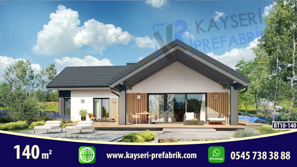Anahtar Teslim Butik Tek Katlı Villa 140 m²