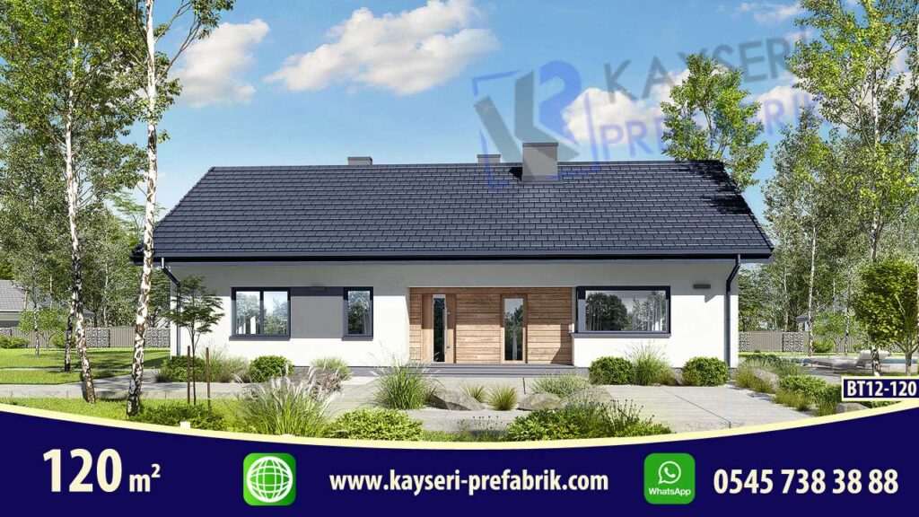 Anahtar Teslim Butik Tek Katlı Villa 120 m²