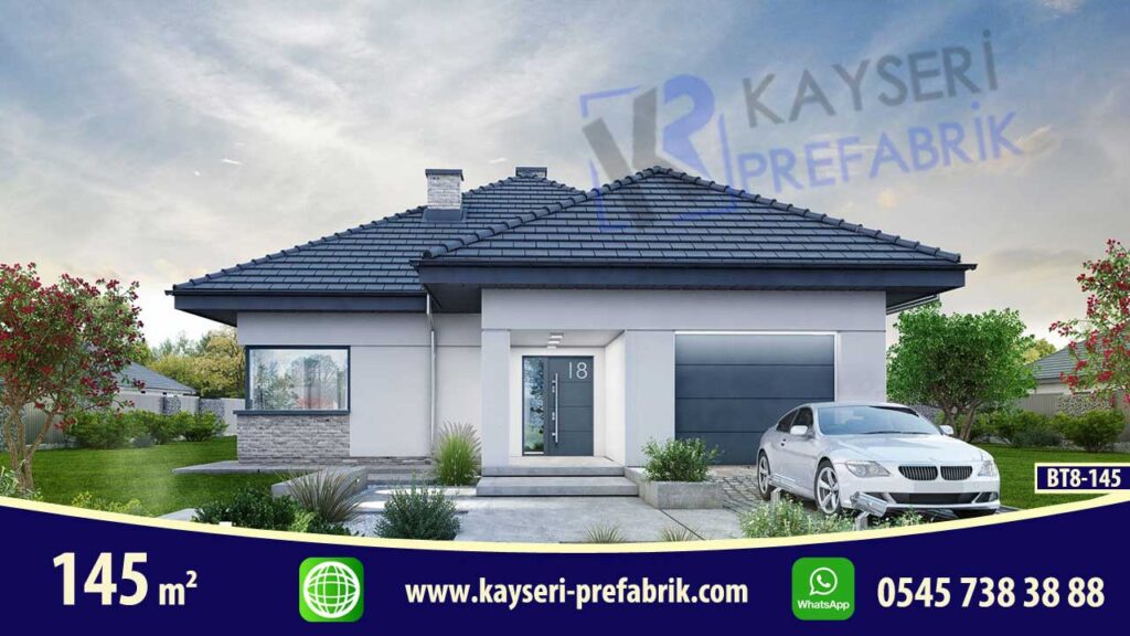 Anahtar Teslim Butik Tek Katlı Villa 145 m²