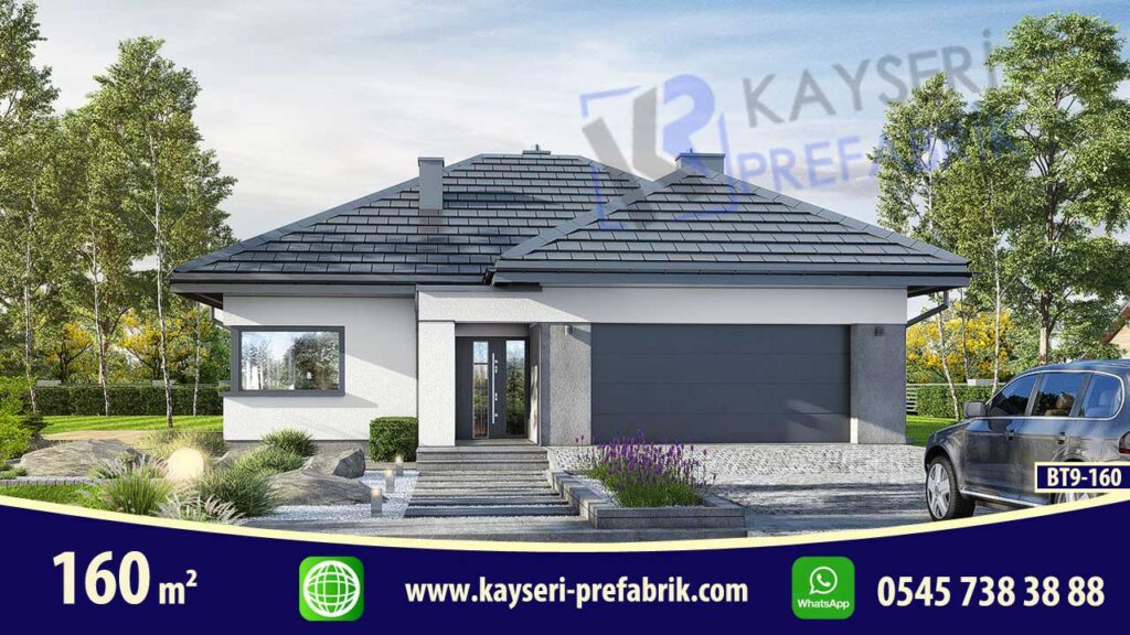 Anahtar Teslim Butik Tek Katlı Villa 160 m²